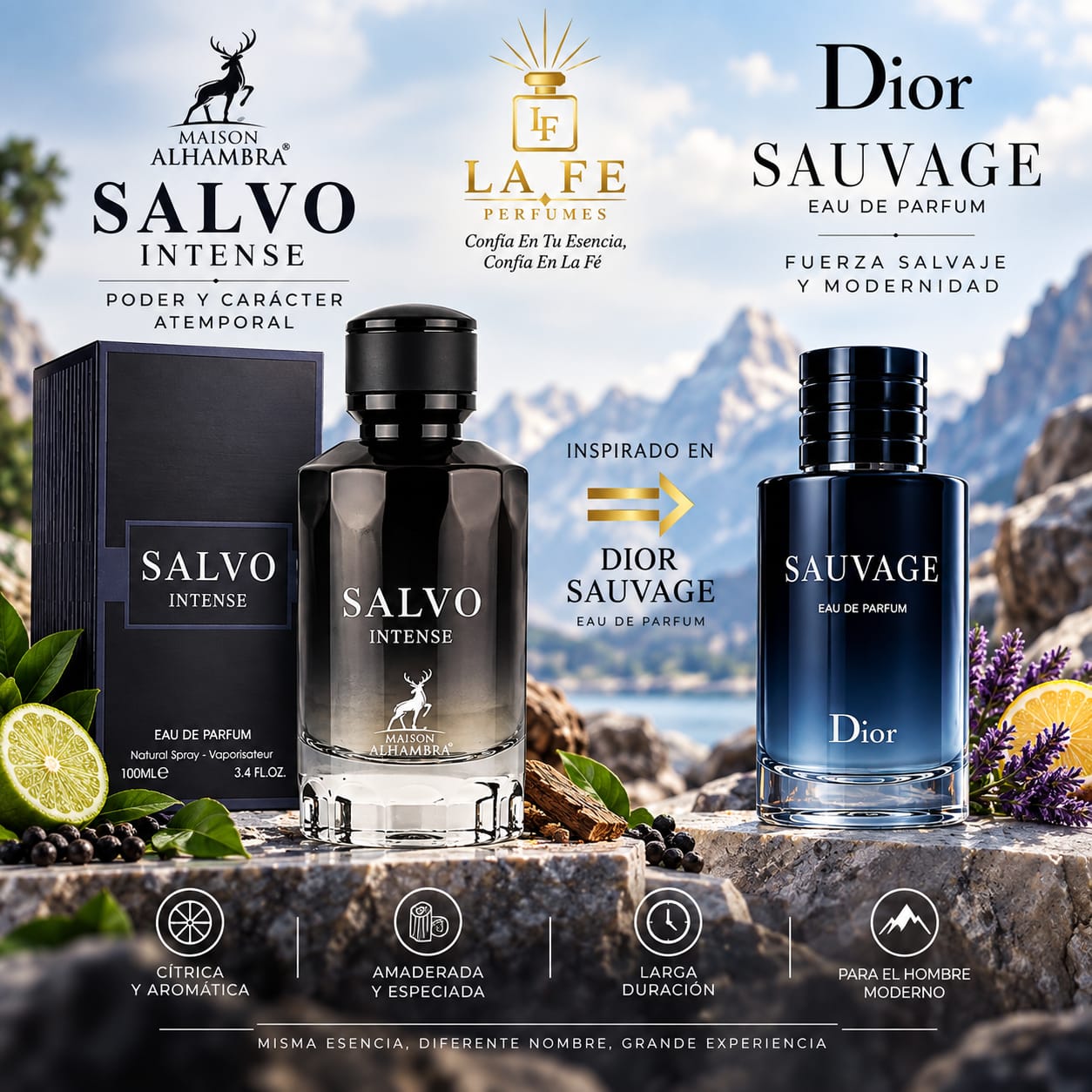 Maison Alhambra Salvo Intense Men 100ml EDP